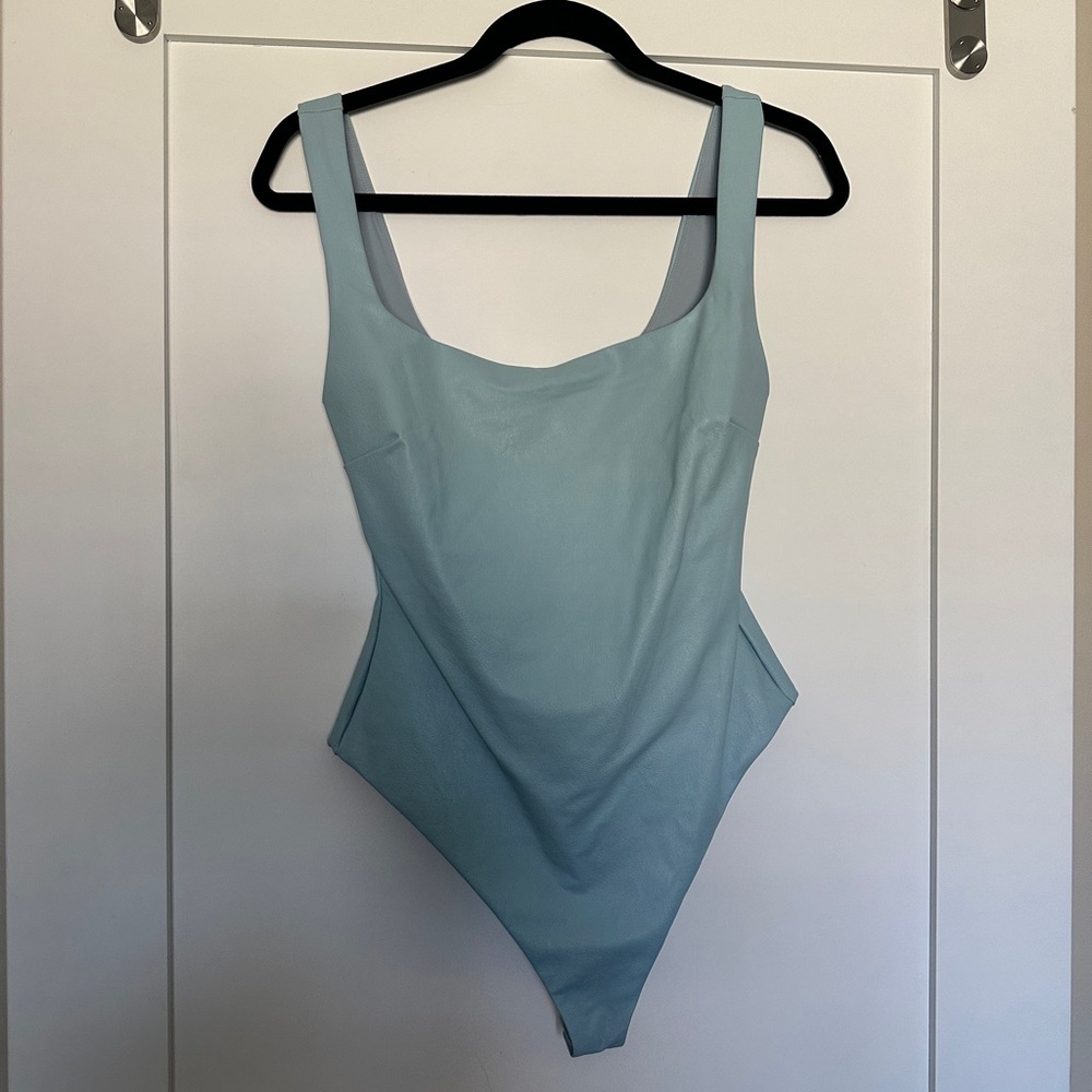 Naked Wardrobe Sky Blue Bodysuit